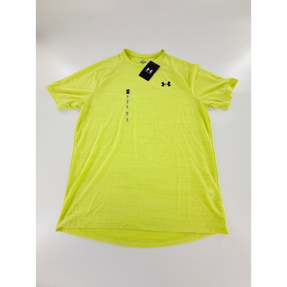 Under Armour Tiger Tech 2.0 Loose Fit T-Shirt Men's M Yellow 1377843-743 NWT